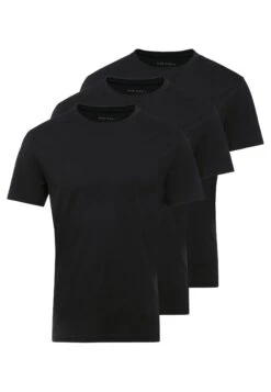 Pier One 3 Pack - Basic T-Shirt - Black 8 Pier One 3 Pack - Basic T-Shirt - Black -Pier One Sales Store 005c814e690b4d8d8ed1c6e6ed983c29