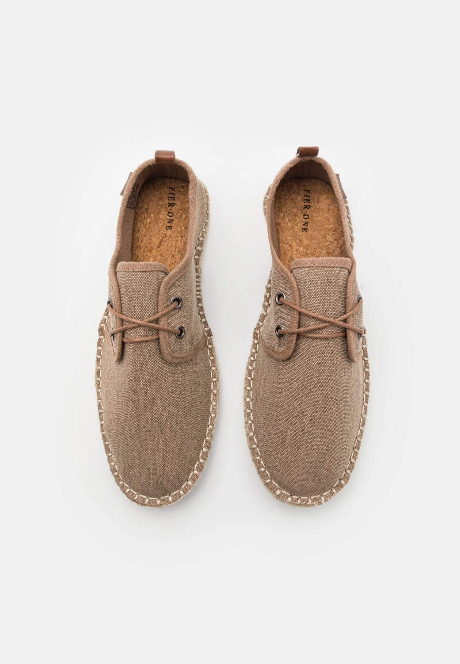 Pier One Casual Lace-Ups - Beige 4 Pier One Casual Lace-Ups - Beige - Image 4