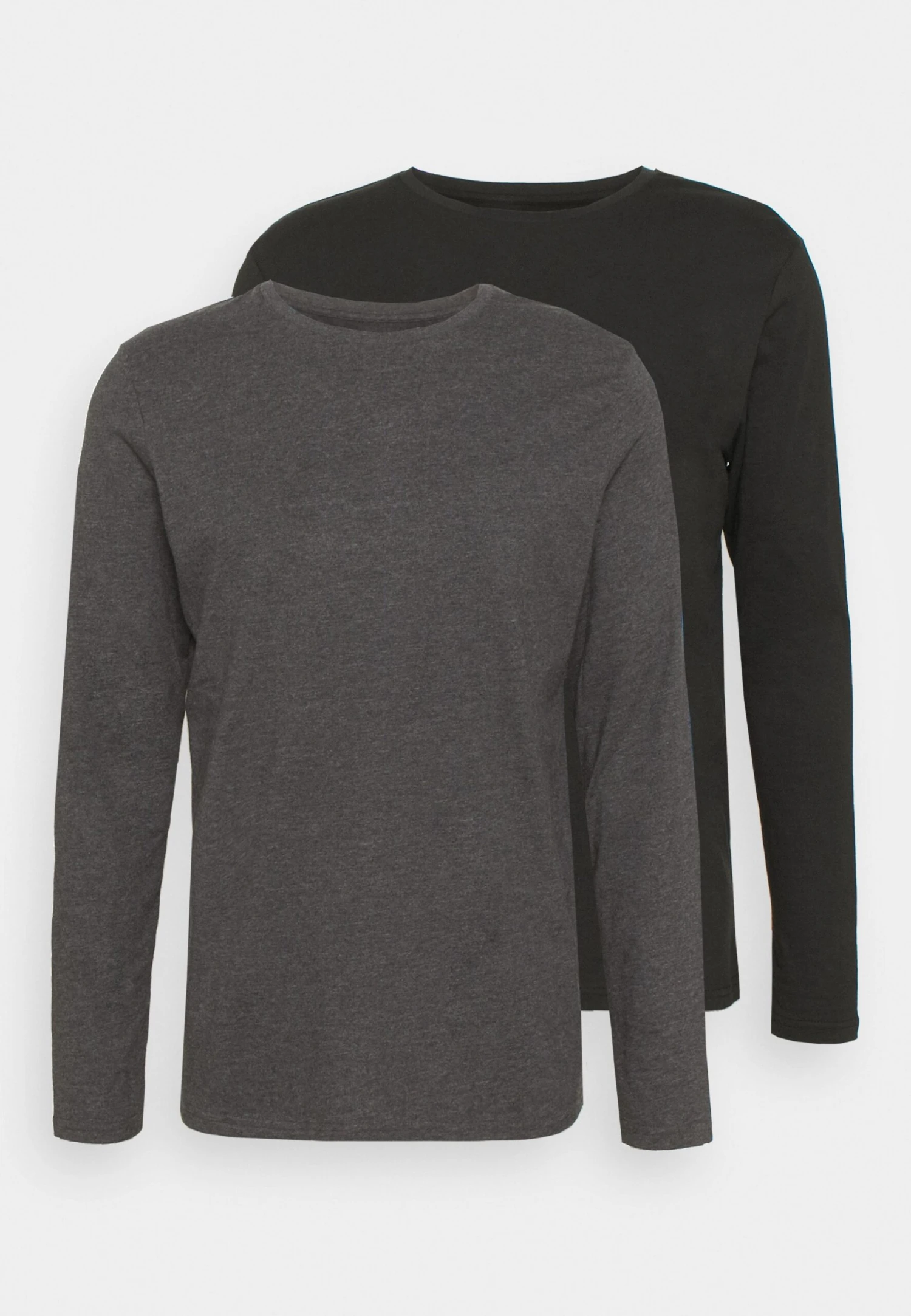 Pier One 2 Pack - Long Sleeved Top - Dark Grey/Black 5 Pier One 2 Pack - Long Sleeved Top - Dark Grey/Black - Image 5