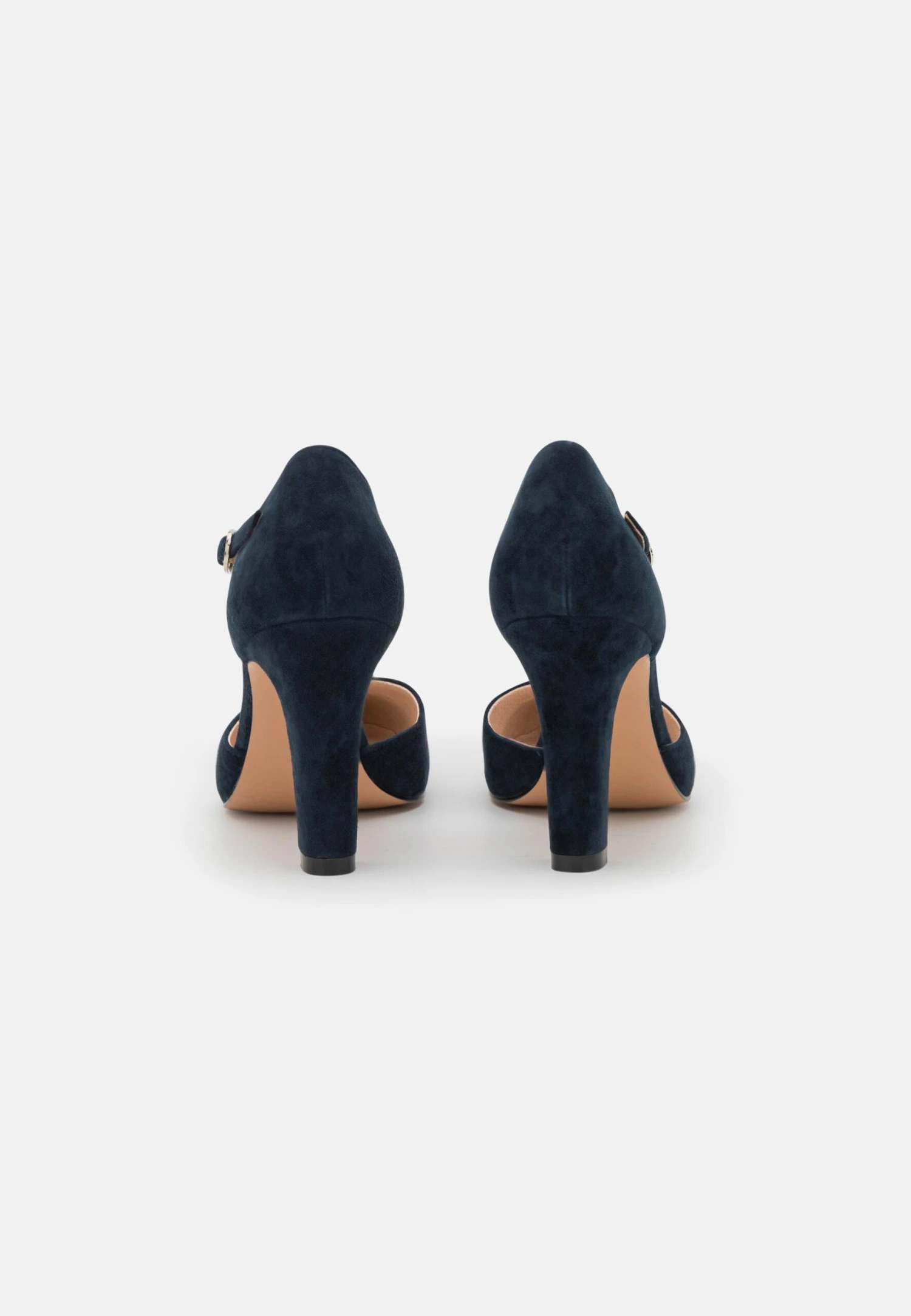 Pier One Leather- Classic Heels - Dark Blue 4 Pier One Leather- Classic Heels - Dark Blue - Image 4