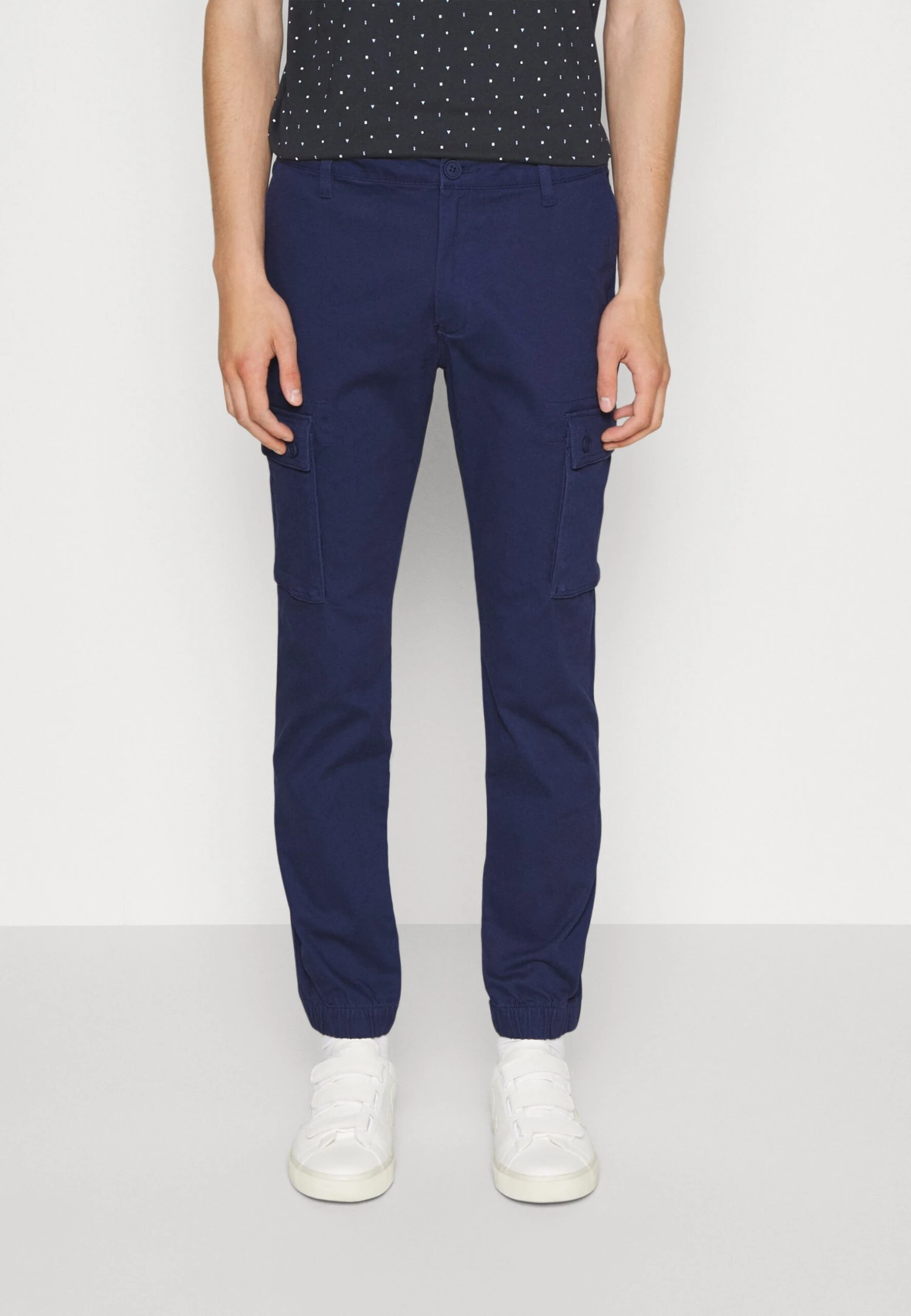 Pier One Cargo Trousers - Dark Blue 1 Pier One Cargo Trousers - Dark Blue