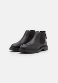 Pier One Leather - Ankle Boots - Black 10 Pier One Leather - Ankle Boots - Black -Pier One Sales Store 09e805595b594797b5ba11d532087f19