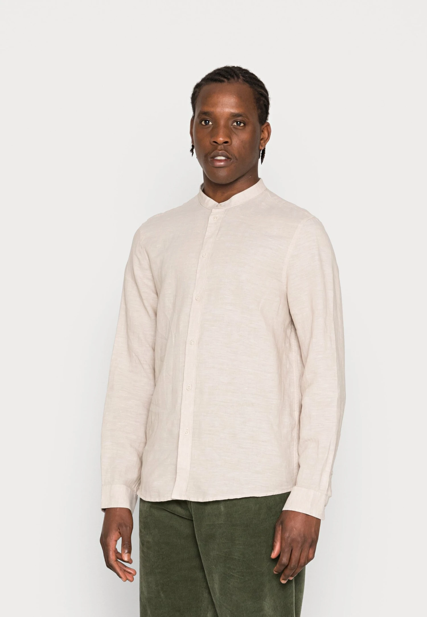 Pier One Shirt - Mottled Beige 1 Pier One Shirt - Mottled Beige