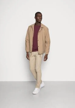 Pier One 2 Pack - Basic T-Shirt - Bordeaux