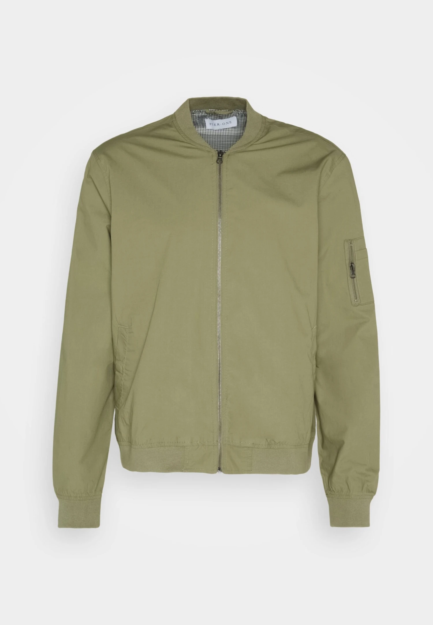 Pier One Bomber Jacket - Olive 5 Pier One Bomber Jacket - Olive - Image 5
