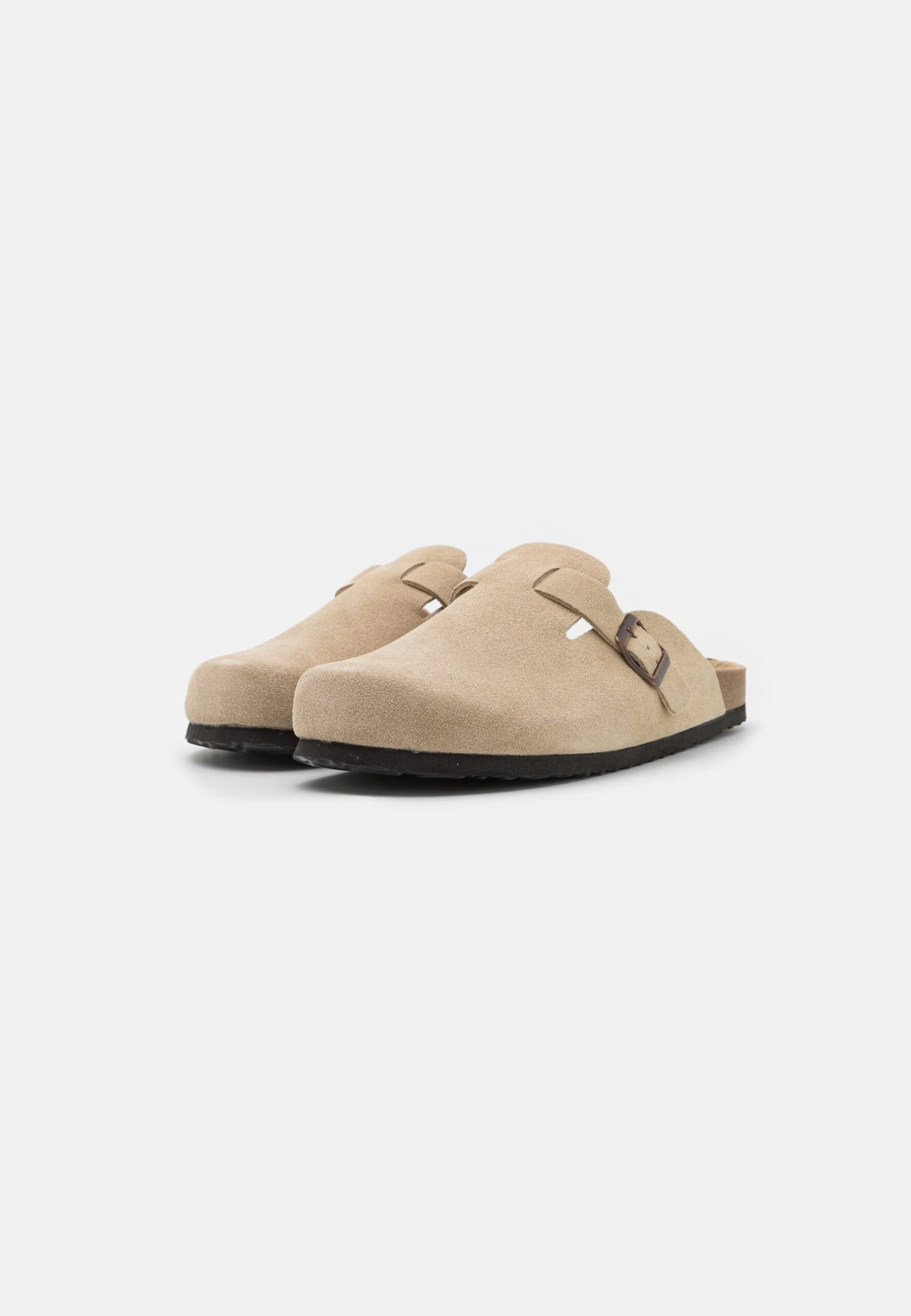 Pier One Leather Unisex - Slippers - Beige 2 Pier One Leather Unisex - Slippers - Beige - Image 2