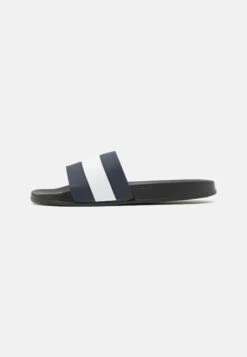 Pier One Mules - Dark Blue/White
