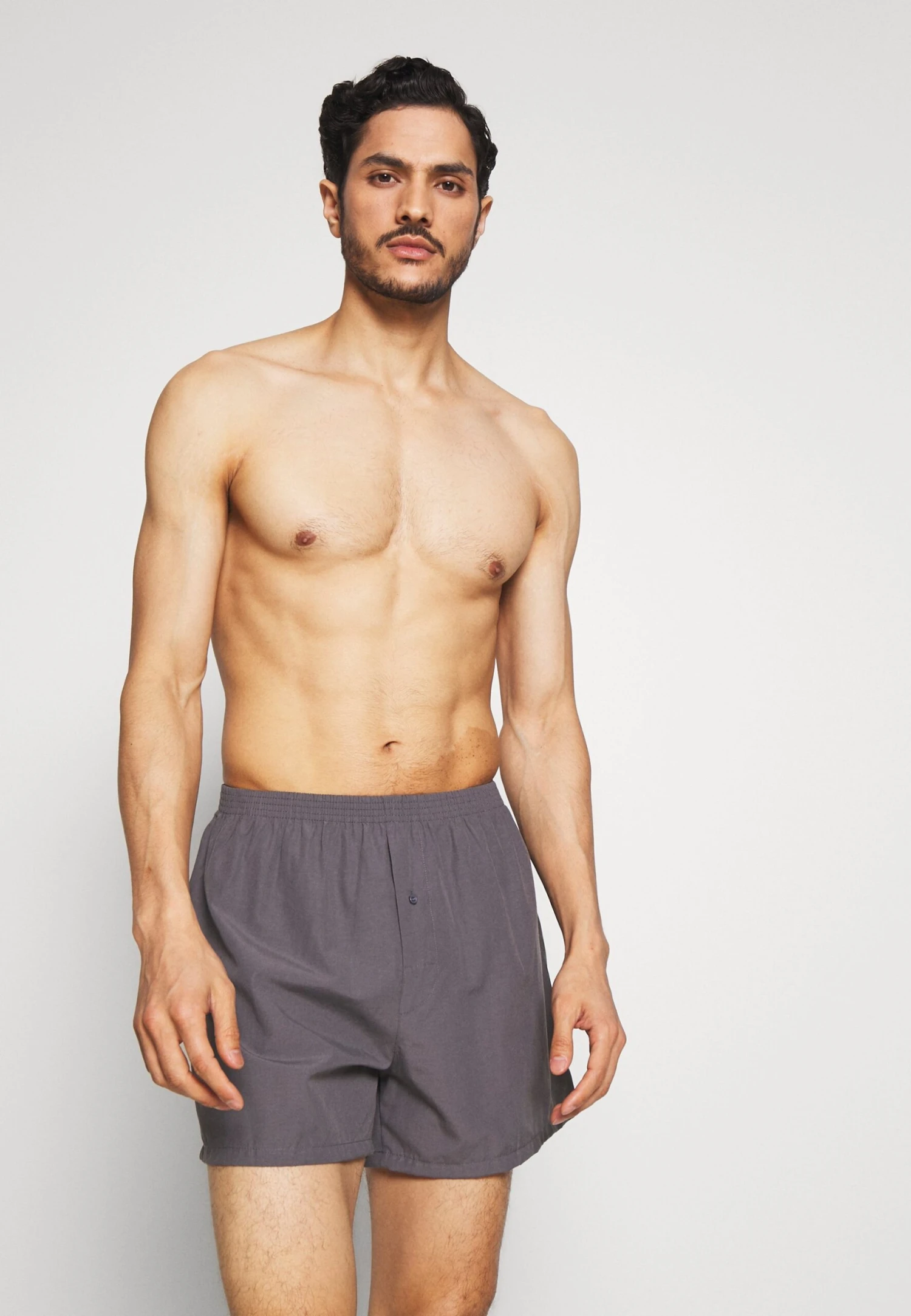 Pier One 5 Pack - Boxer Shorts - Black/Grey/Red 4 Pier One 5 Pack - Boxer Shorts - Black/Grey/Red - Image 4