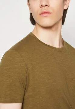 Pier One 5 Pack - Basic T-Shirt - Black/Light Blue/Khaki/Mint/Beige -Pier One Sales Store 1315f4c5b0a249f28b5e2194be681f86