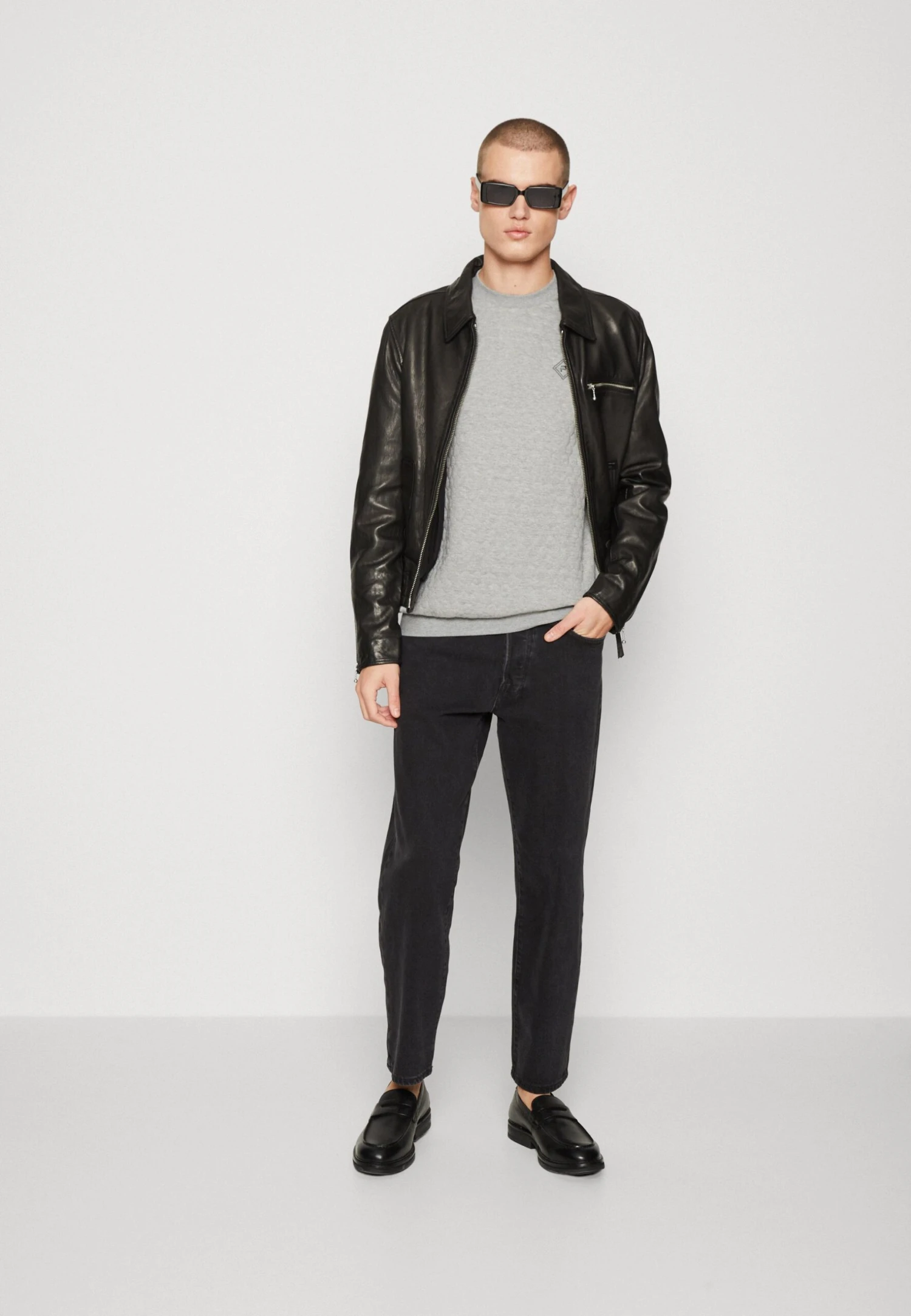 Pier One Sweatshirt - Grey 2 Pier One Sweatshirt - Grey - Image 2