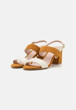 Pier One Leather- Sandals - White/Cognac 8 Pier One Leather- Sandals - White/Cognac -Pier One Sales Store 1342743762264bc58174535dd46482c5