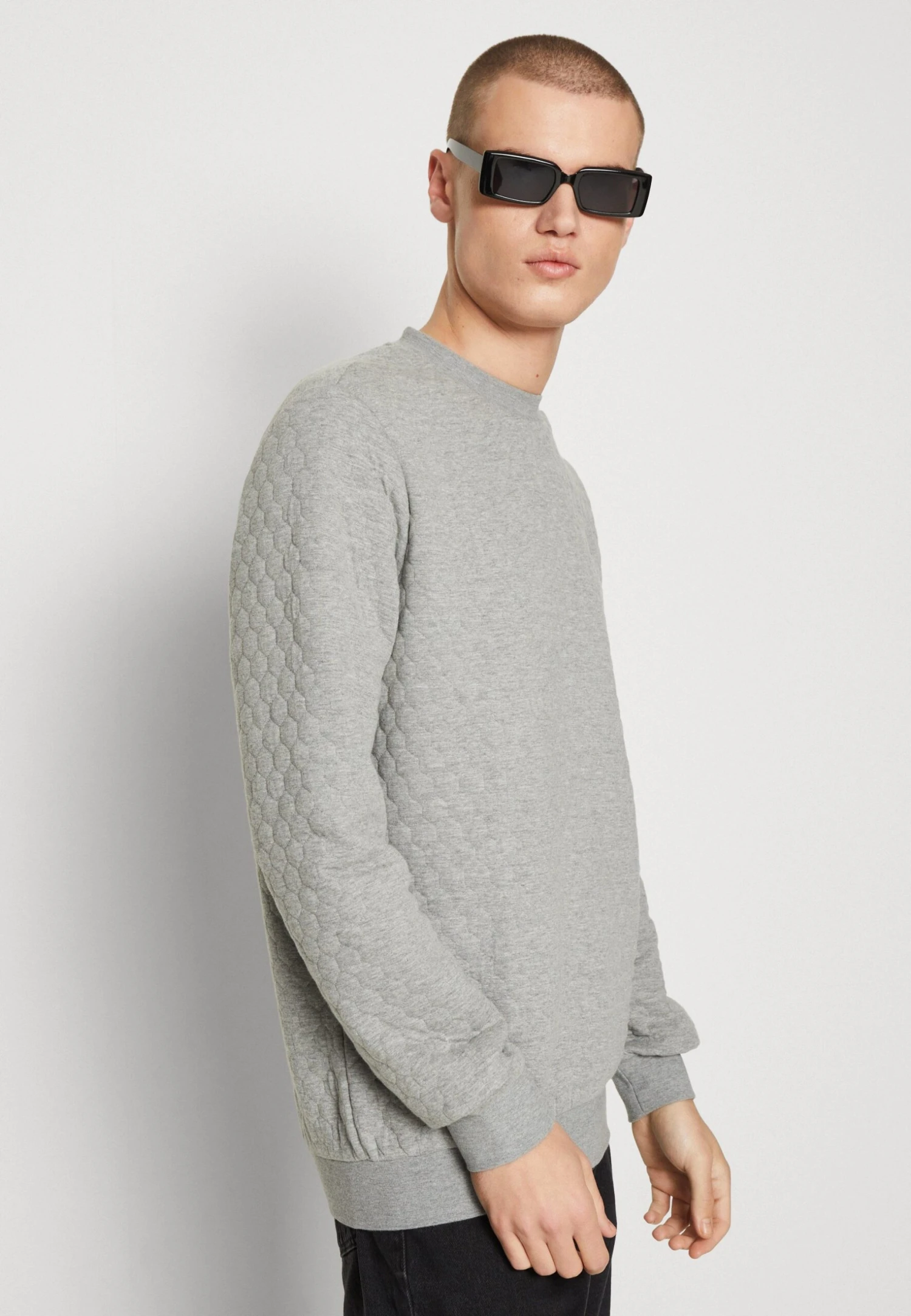 Pier One Sweatshirt - Grey 4 Pier One Sweatshirt - Grey - Image 4