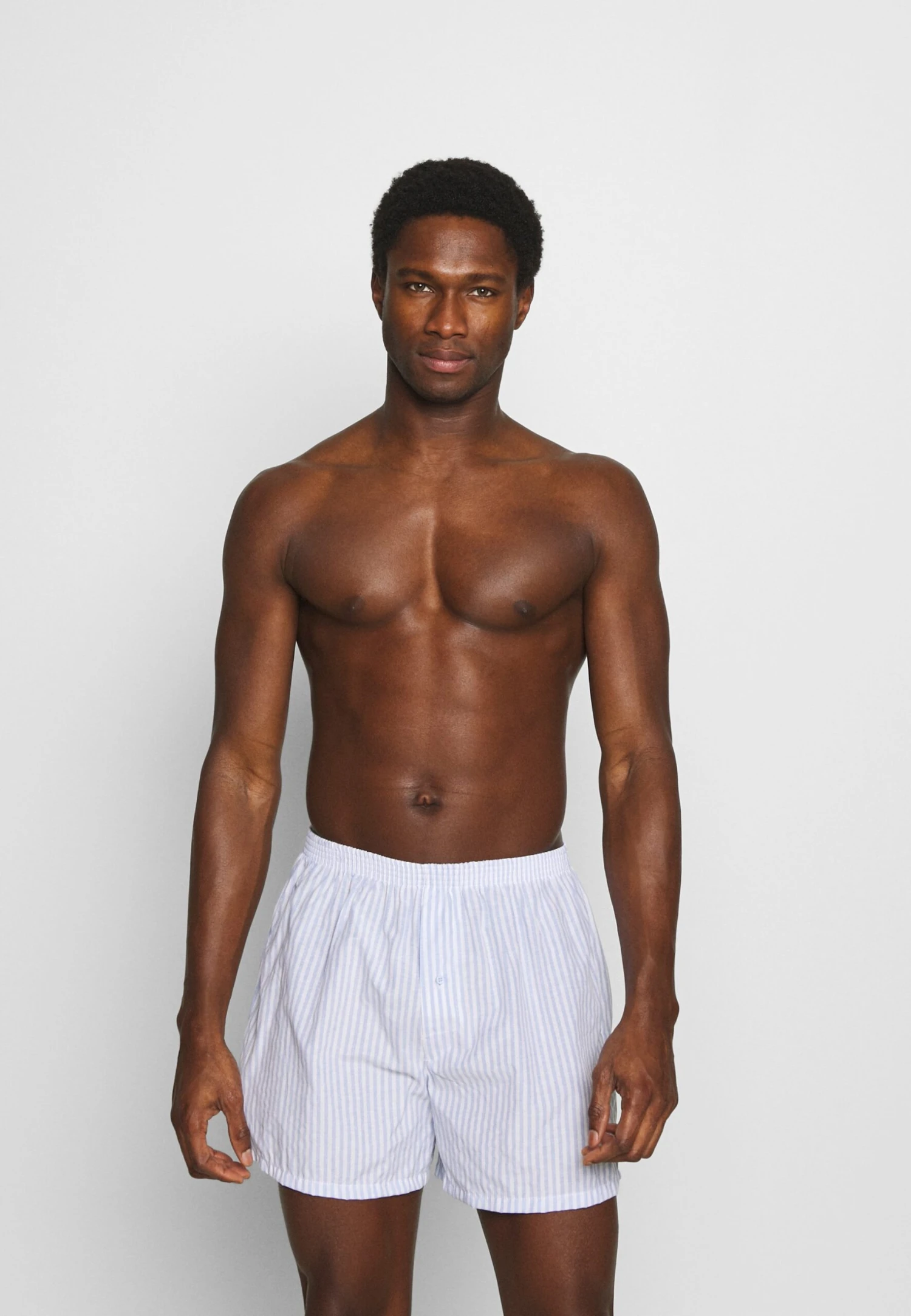 Pier One 5 Pack - Boxer Shorts - Light Blue/White 4 Pier One 5 Pack - Boxer Shorts - Light Blue/White - Image 4