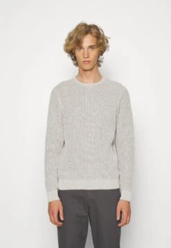 Pier One Jumper - Mottled Light Grey