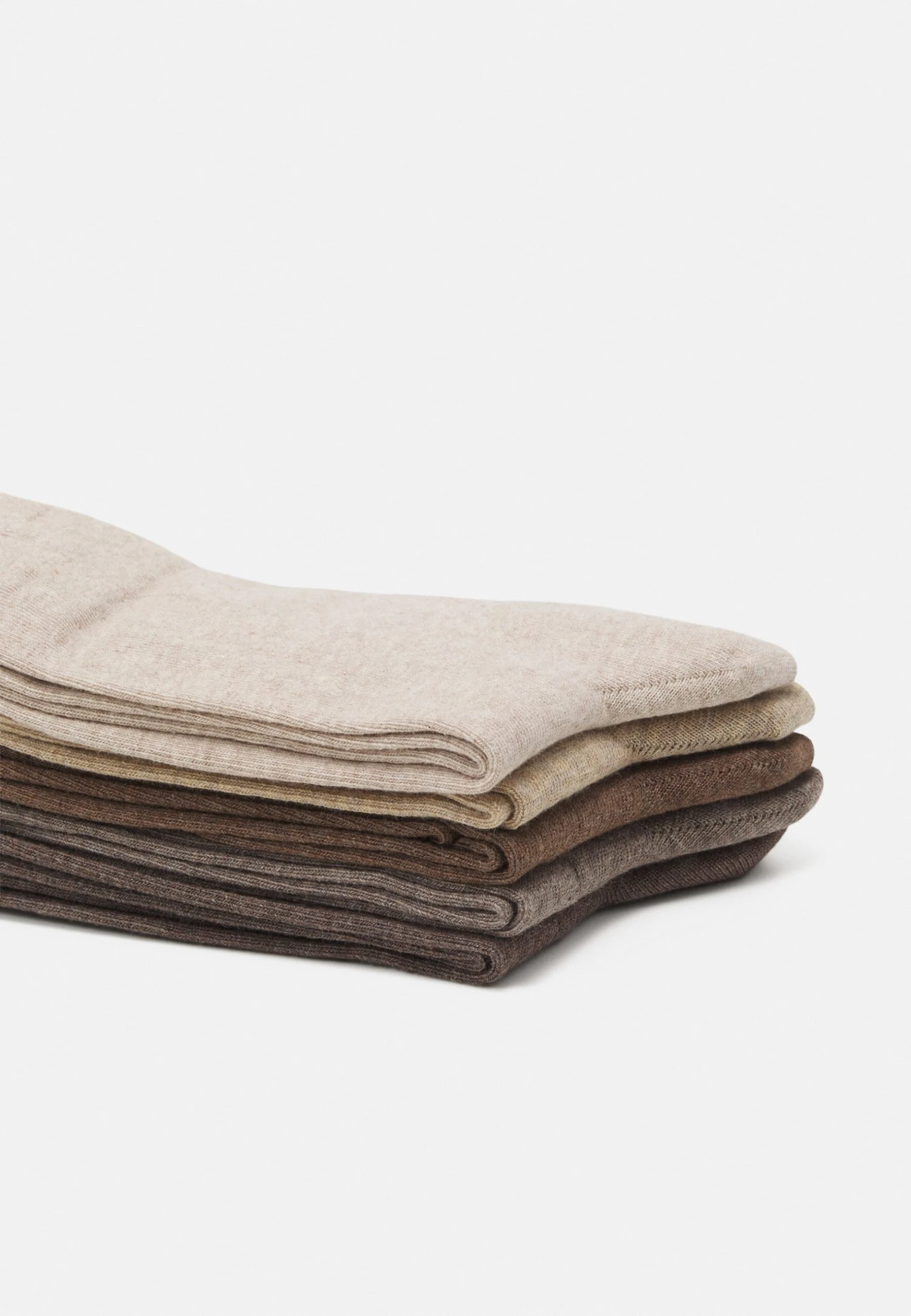 Pier One 5Pack - Socks - Light Brown 2 Pier One 5Pack - Socks - Light Brown - Image 2