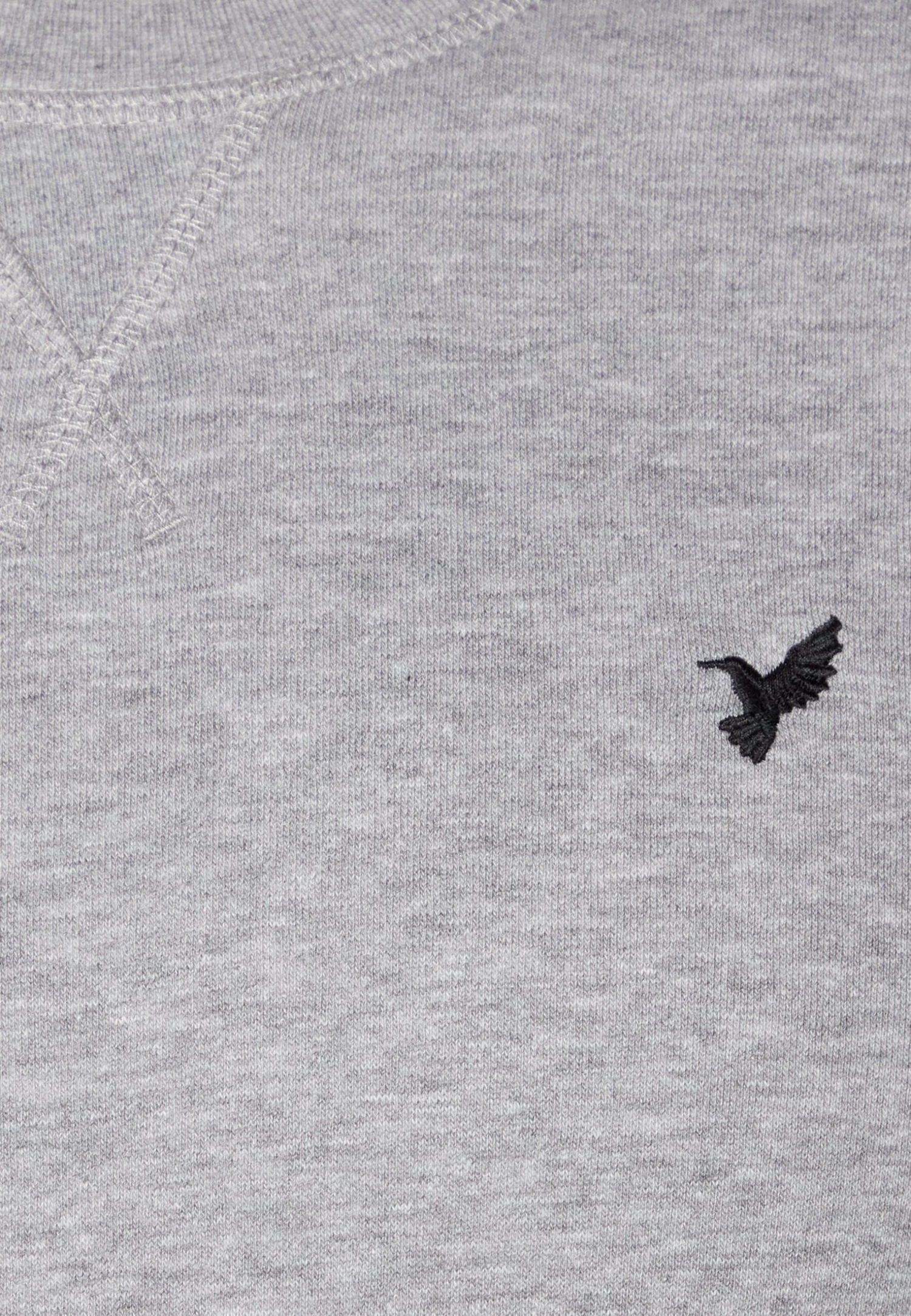 Pier One Sweatshirt - Black/Mottled Grey 5 Pier One Sweatshirt - Black/Mottled Grey - Image 5