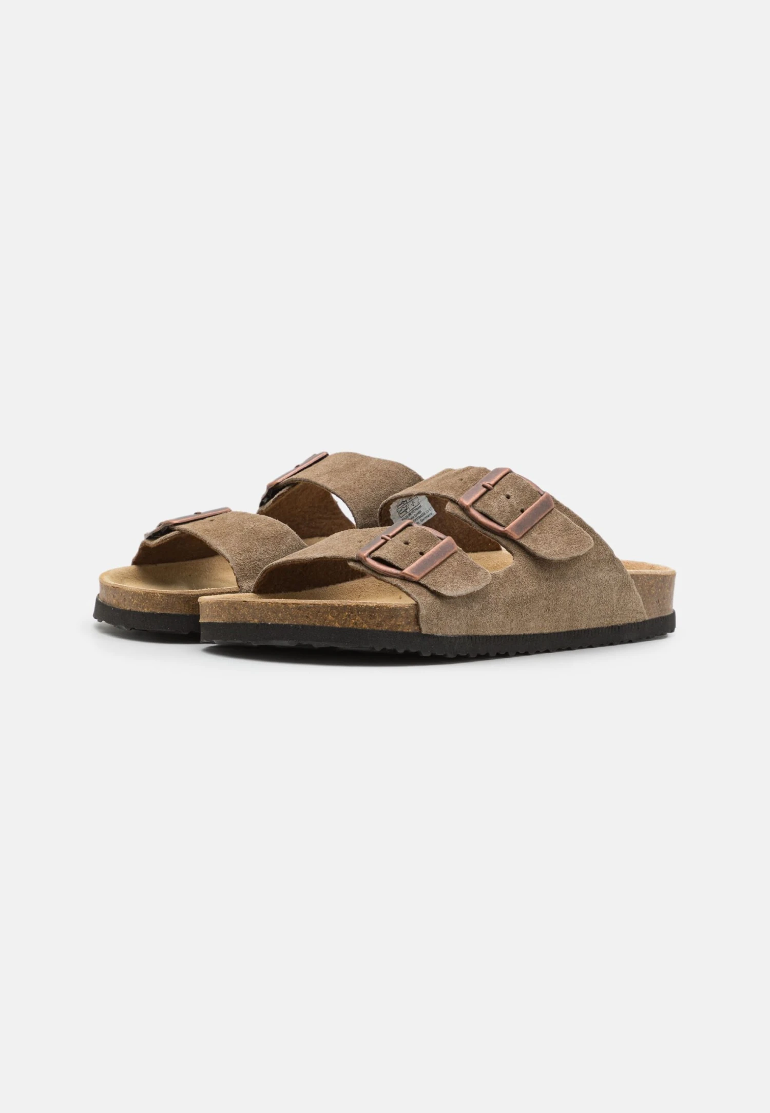 Pier One Leather Unisex - Slippers - Stone 2 Pier One Leather Unisex - Slippers - Stone - Image 2