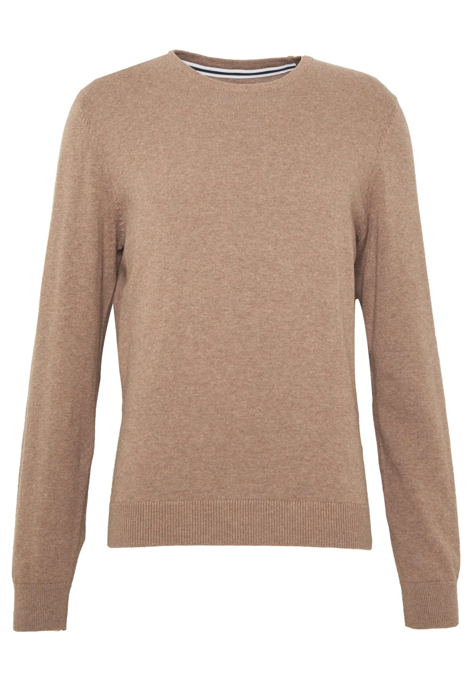 Pier One Basic Crewneck - Jumper - Mottled Beige 6 Pier One Basic Crewneck - Jumper - Mottled Beige - Image 6