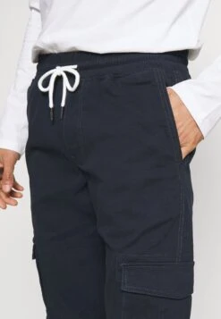 Pier One Cargo Trousers - Dark Blue 11 Pier One Cargo Trousers - Dark Blue -Pier One Sales Store 1934b837ea3944deabcaa132afcbd584