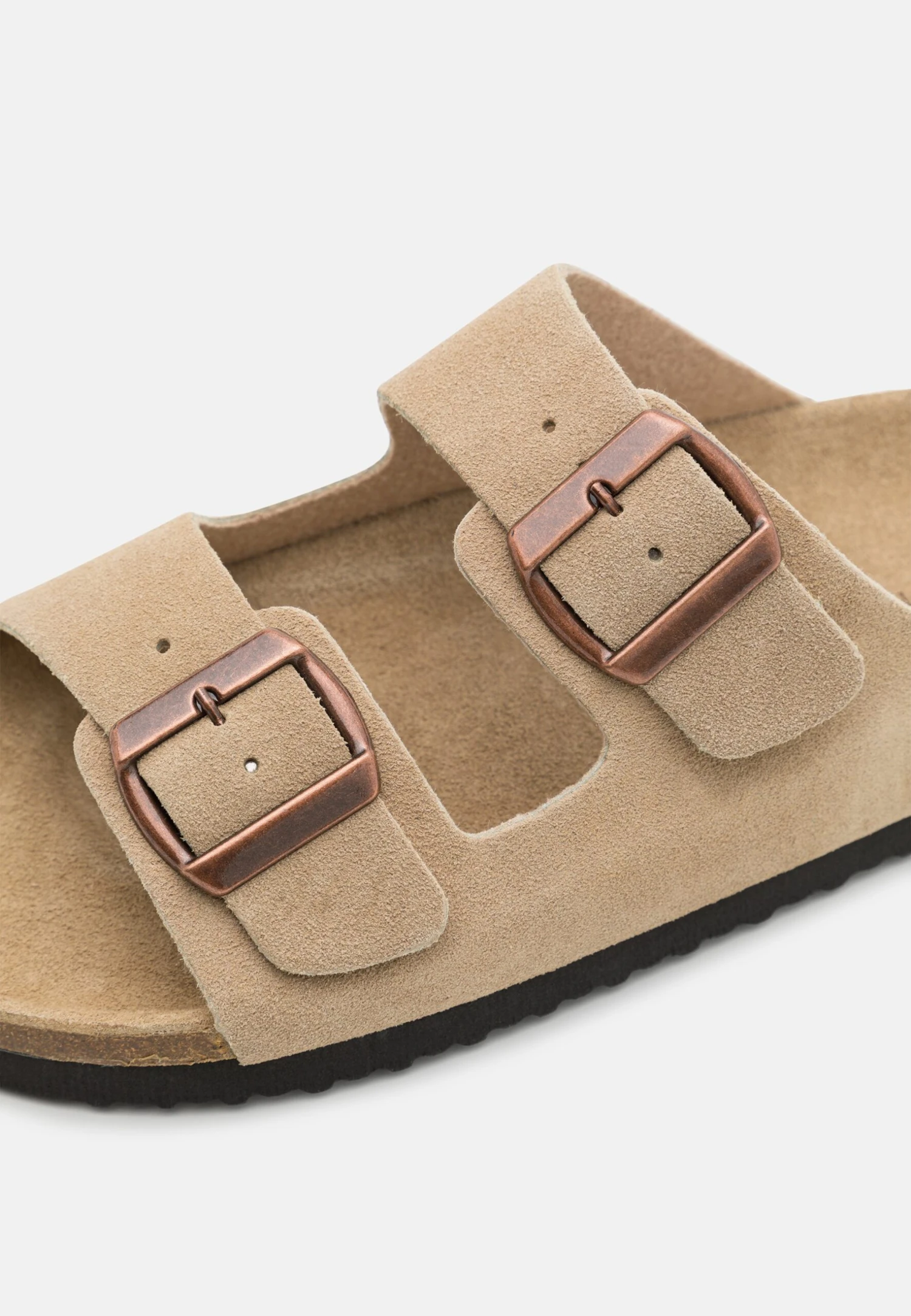 Pier One Leather Unisex - Slippers - Beige 6 Pier One Leather Unisex - Slippers - Beige - Image 6
