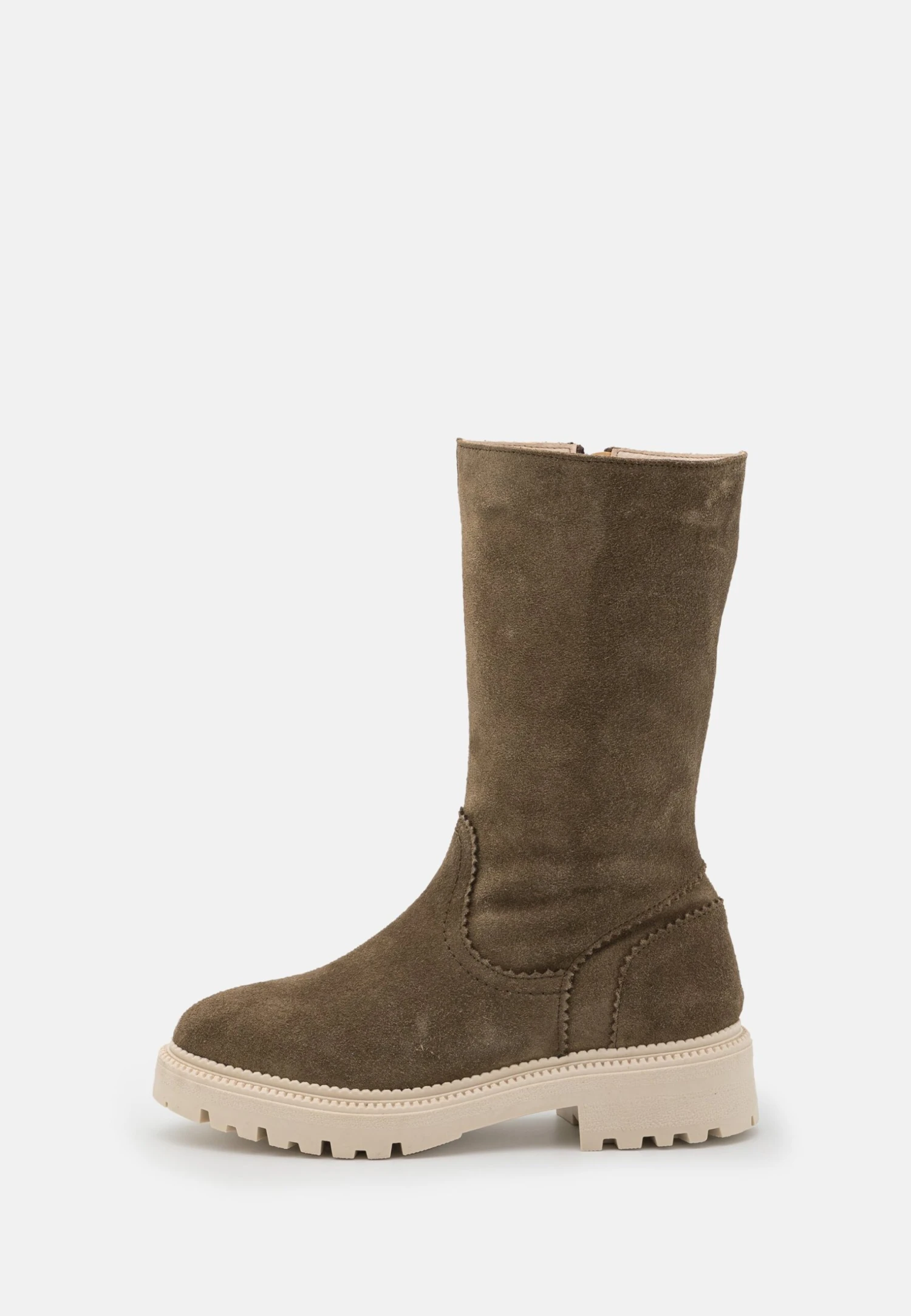 Pier One Leather Winter Boot - Boots - Khaki 2 Pier One Leather Winter Boot - Boots - Khaki - Image 2