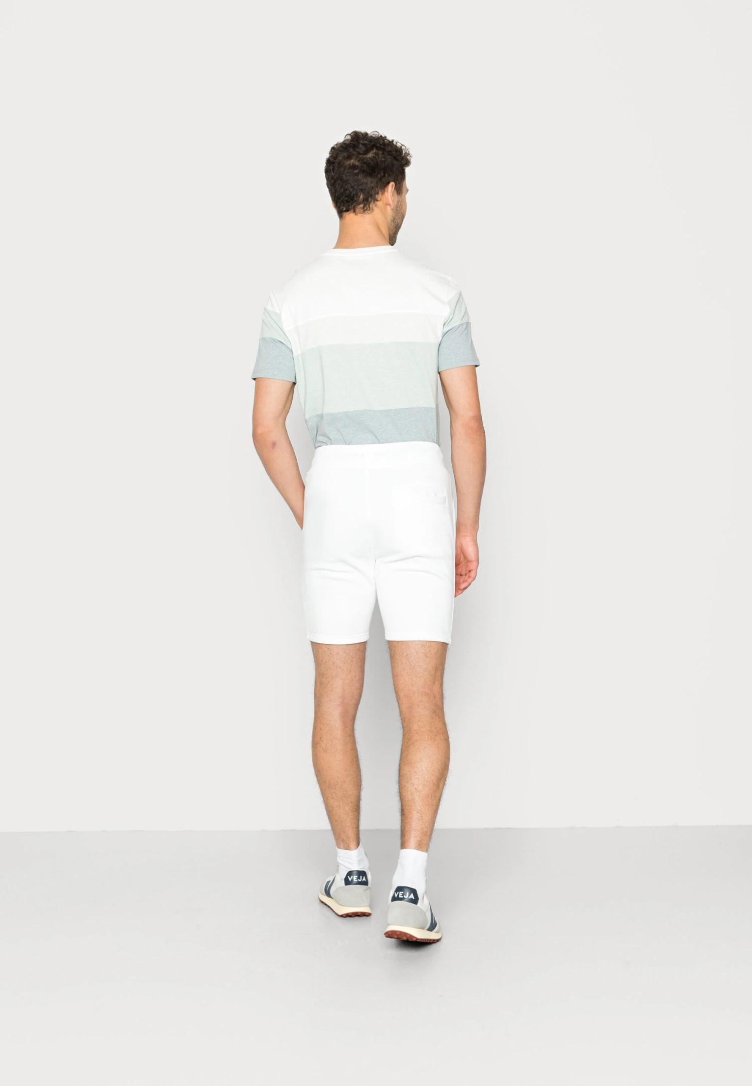 Pier One 2 Pack - Shorts - Black/White 3 Pier One 2 Pack - Shorts - Black/White - Image 3