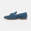 Pier One Leather - Slip-Ons - Blue