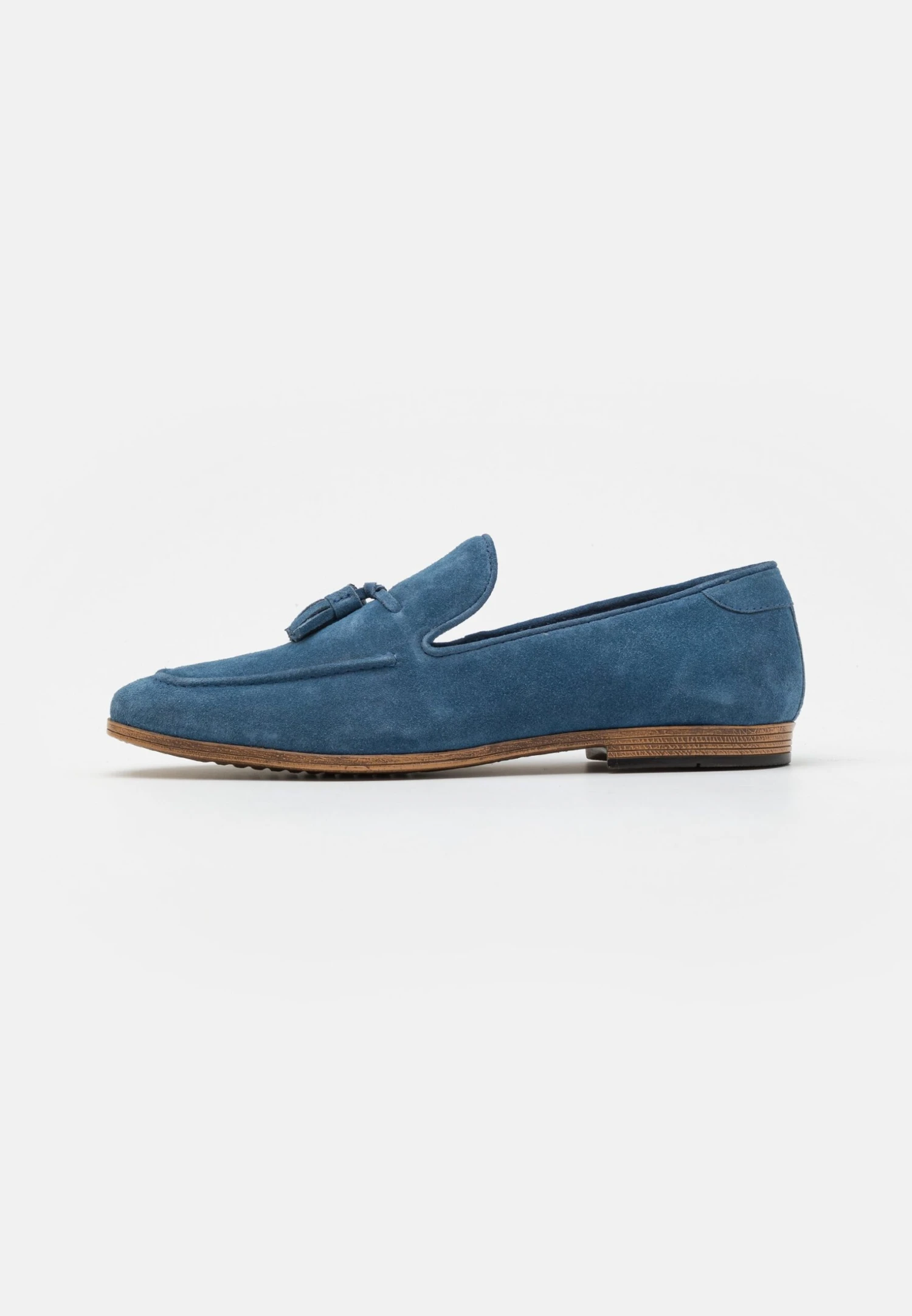Pier One Leather - Slip-Ons - Blue 1 Pier One Leather - Slip-Ons - Blue