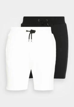 Pier One 2 Pack - Shorts - Black/White 10 Pier One 2 Pack - Shorts - Black/White -Pier One Sales Store 20481f4e4b1b4356b7322a12b39e8c92