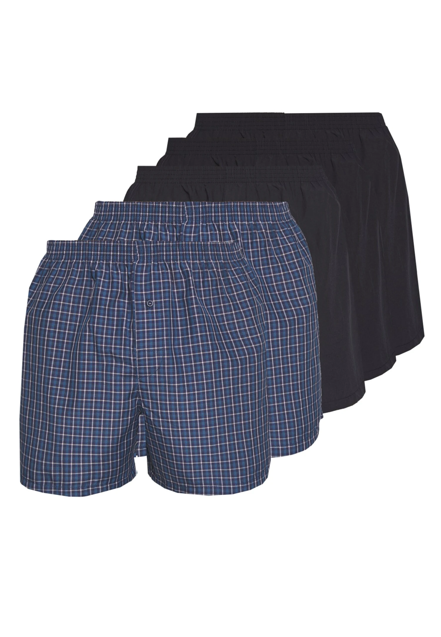 Pier One 5 Pack - Boxer Shorts - Dark Blue/Blue 5 Pier One 5 Pack - Boxer Shorts - Dark Blue/Blue - Image 5