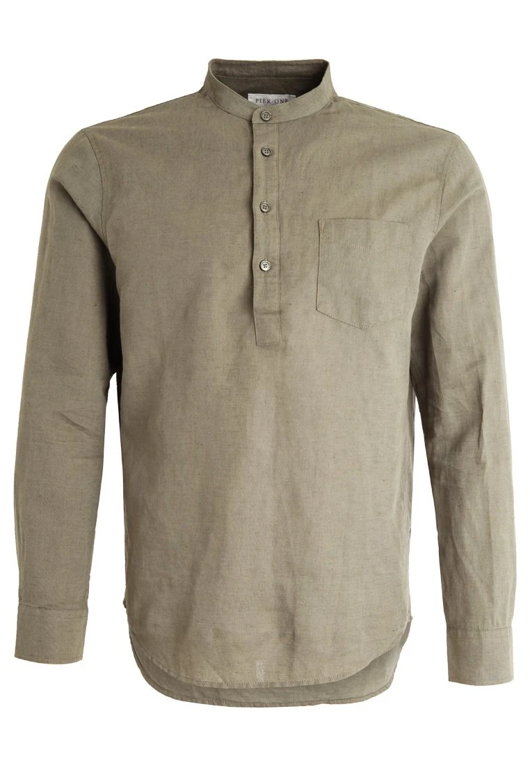 Pier One Shirt - Khaki 6 Pier One Shirt - Khaki - Image 6