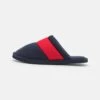Pier One Unisex - Slippers - Dark Blue/Red