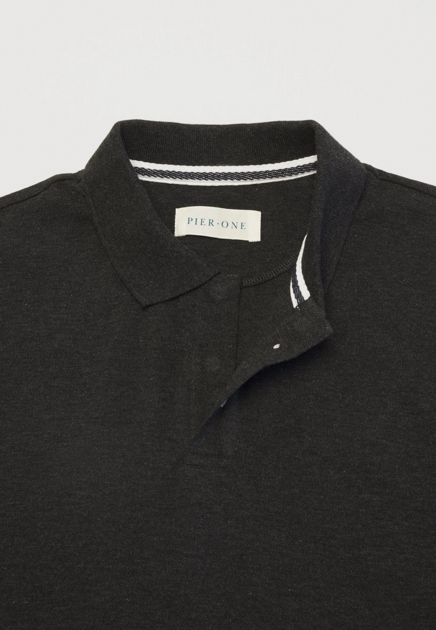 Pier One Polo Shirt - Dark Grey 9 Pier One Polo Shirt - Dark Grey - Image 9