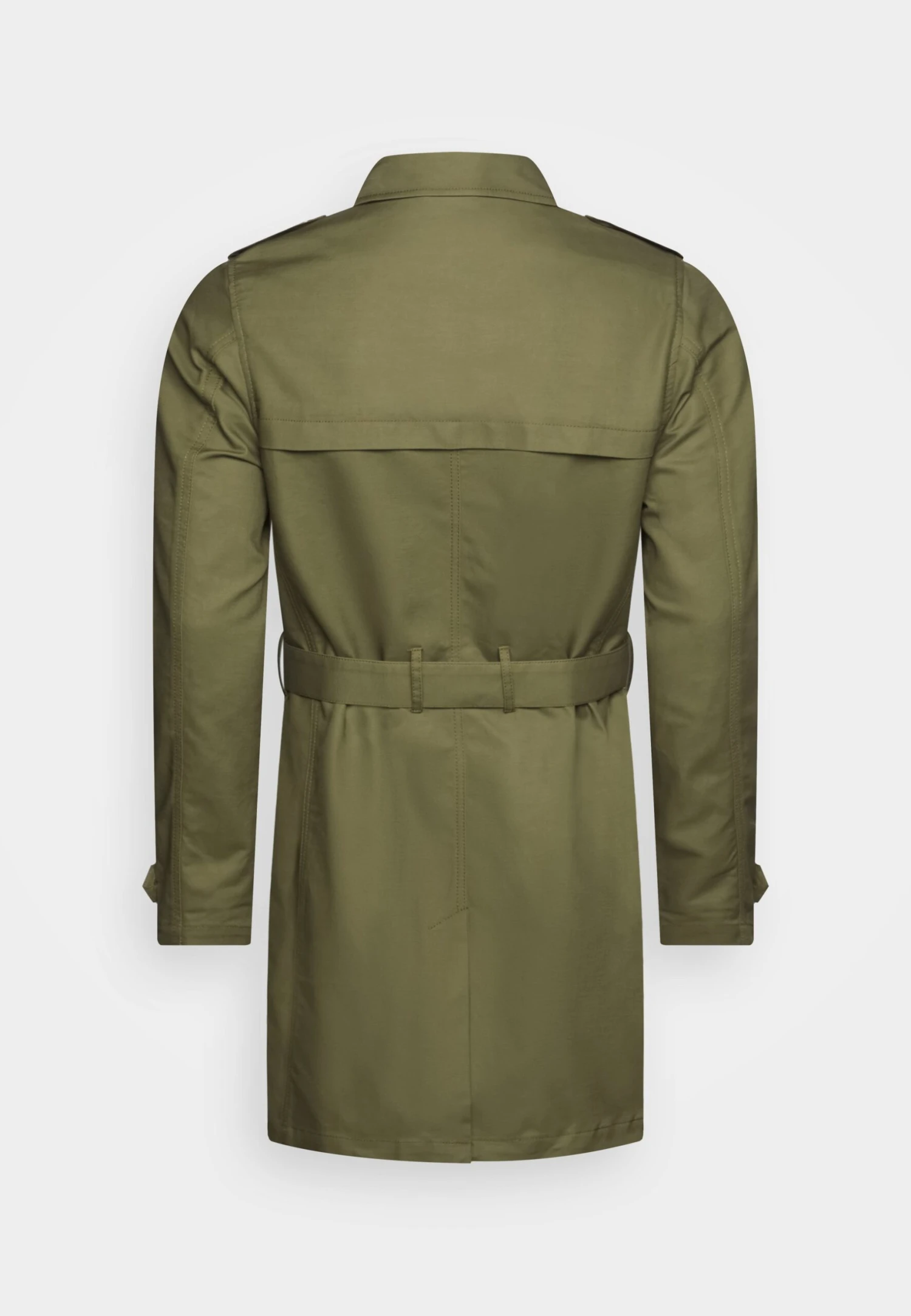 Pier One Trenchcoat - Olive 2 Pier One Trenchcoat - Olive - Image 2