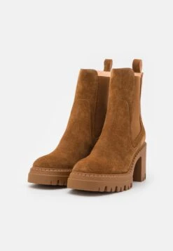 Pier One Leather - Platform Ankle Boots -Pier One Sales Store 2be65df1ec21468c939e38989695e7b8