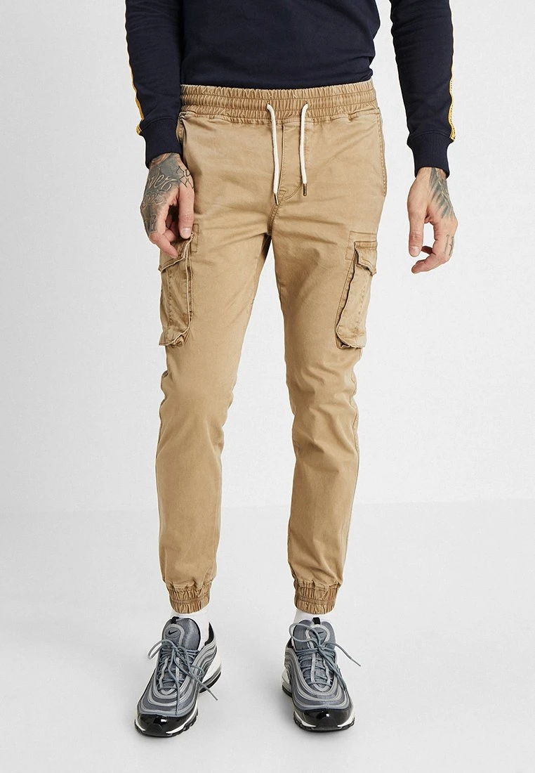 Pier One Cargo Trousers - Tan 1 Pier One Cargo Trousers - Tan