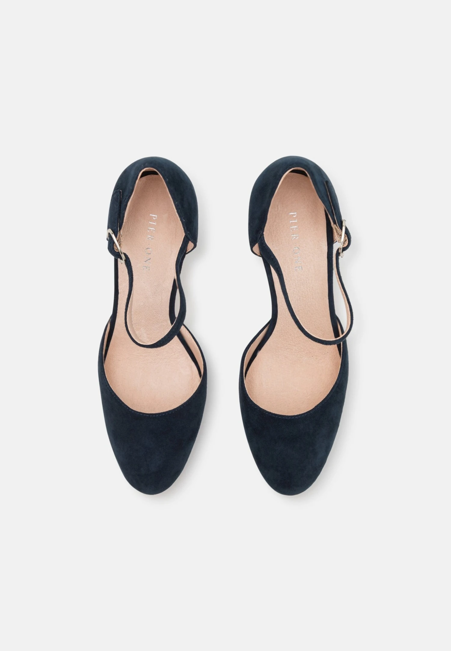 Pier One Leather- Classic Heels - Dark Blue 6 Pier One Leather- Classic Heels - Dark Blue - Image 6