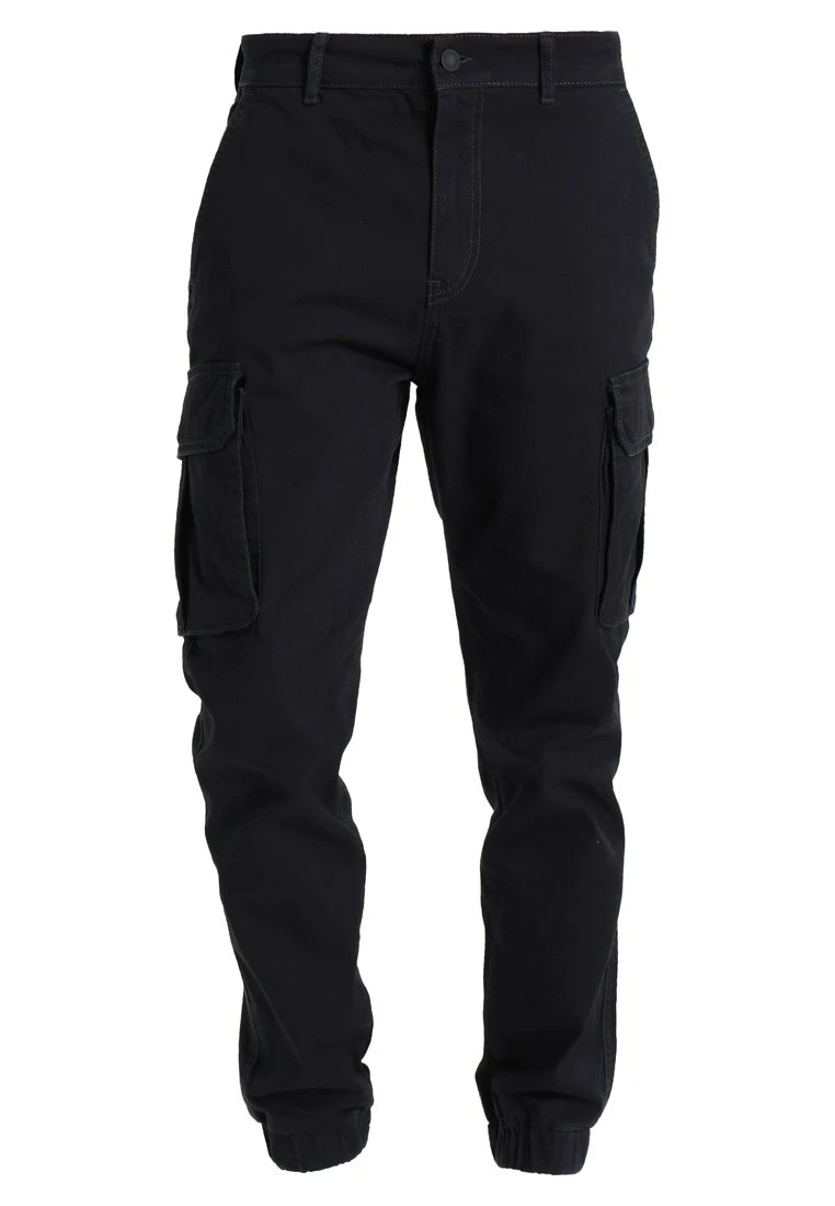 Pier One Cuffed Skinny Trouser- Cargo Trousers - Black 6 Pier One Cuffed Skinny Trouser- Cargo Trousers - Black - Image 6