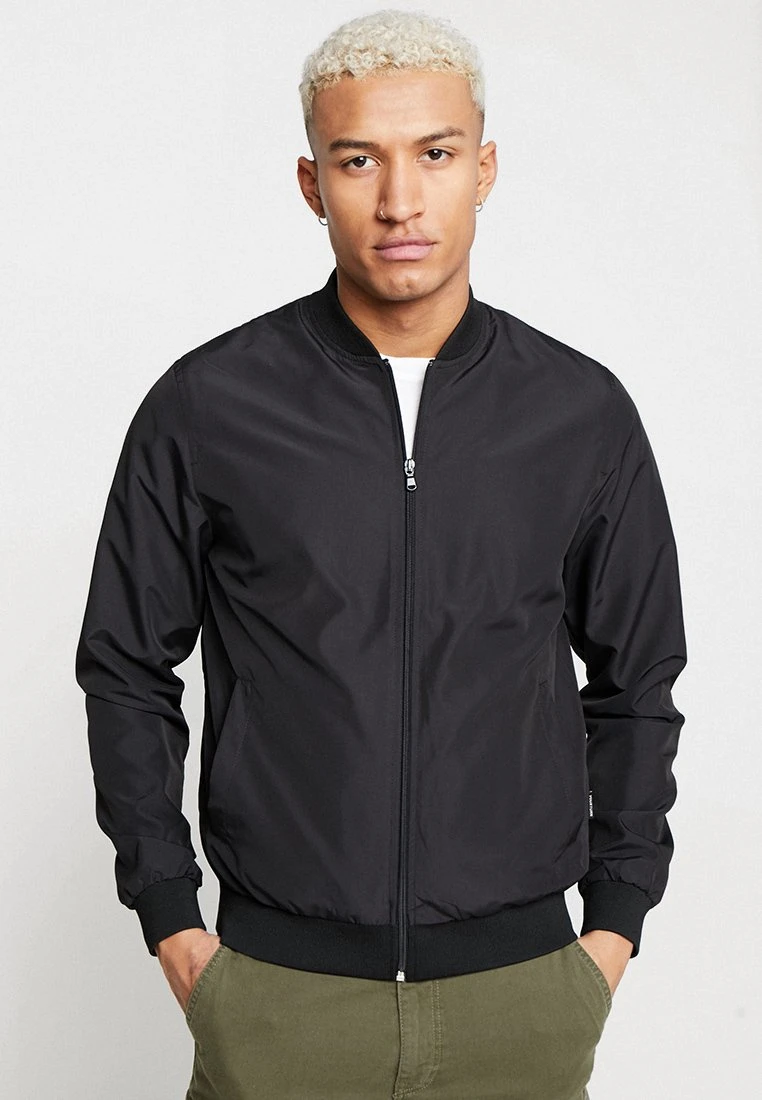 Pier One Bomber Jacket - Black 1 Pier One Bomber Jacket - Black