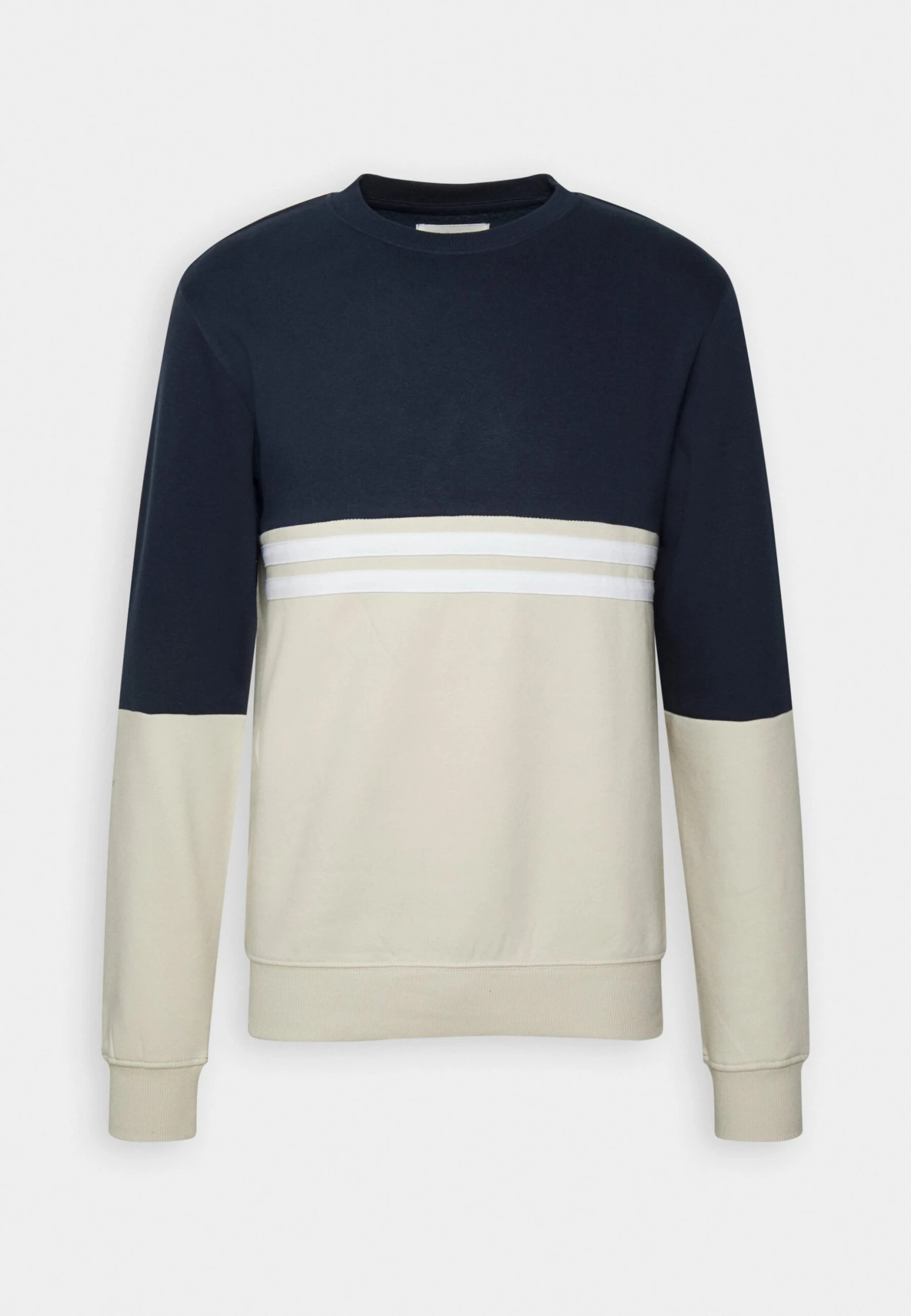 Pier One Sweatshirt - Blue/Grey 4 Pier One Sweatshirt - Blue/Grey - Image 4