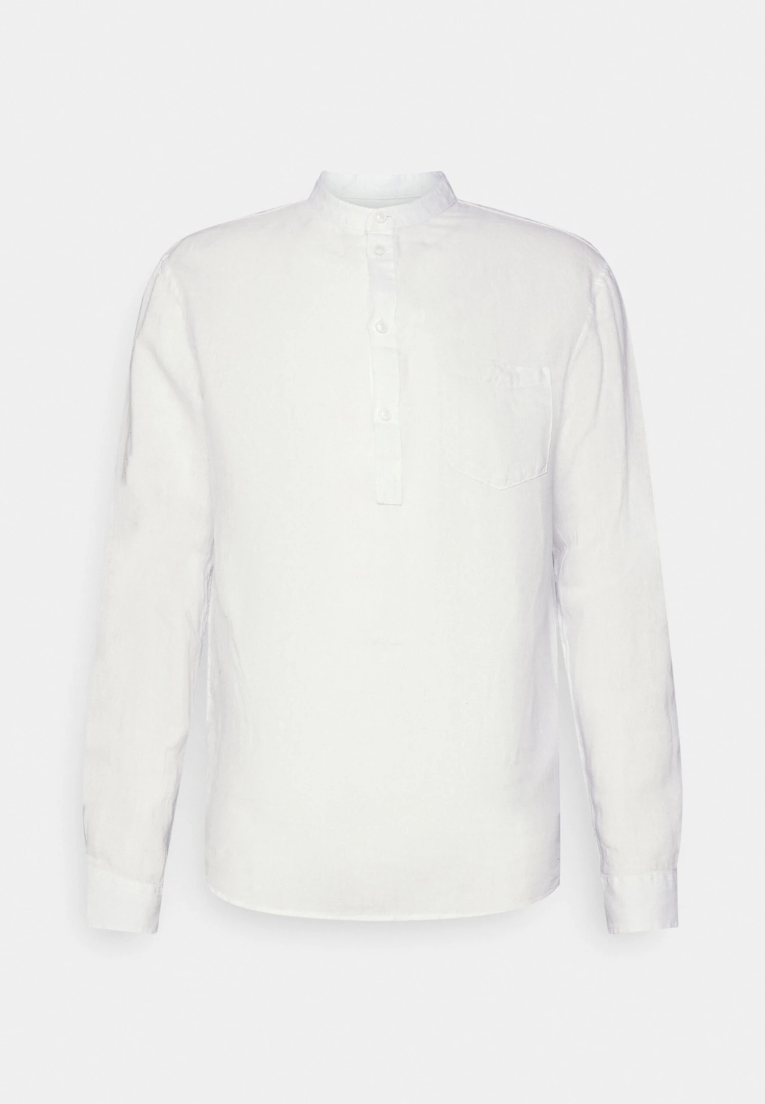 Pier One Linen Cotton Mix 2 Pack - Shirt - White/Black 2 Pier One Linen Cotton Mix 2 Pack - Shirt - White/Black - Image 2