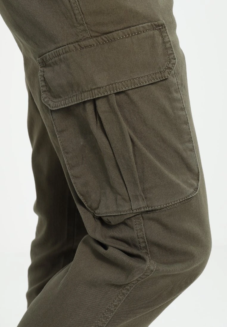 Pier One Cuffed Skinny Trouser- Cargo Trousers - Khaki 5 Pier One Cuffed Skinny Trouser- Cargo Trousers - Khaki - Image 5