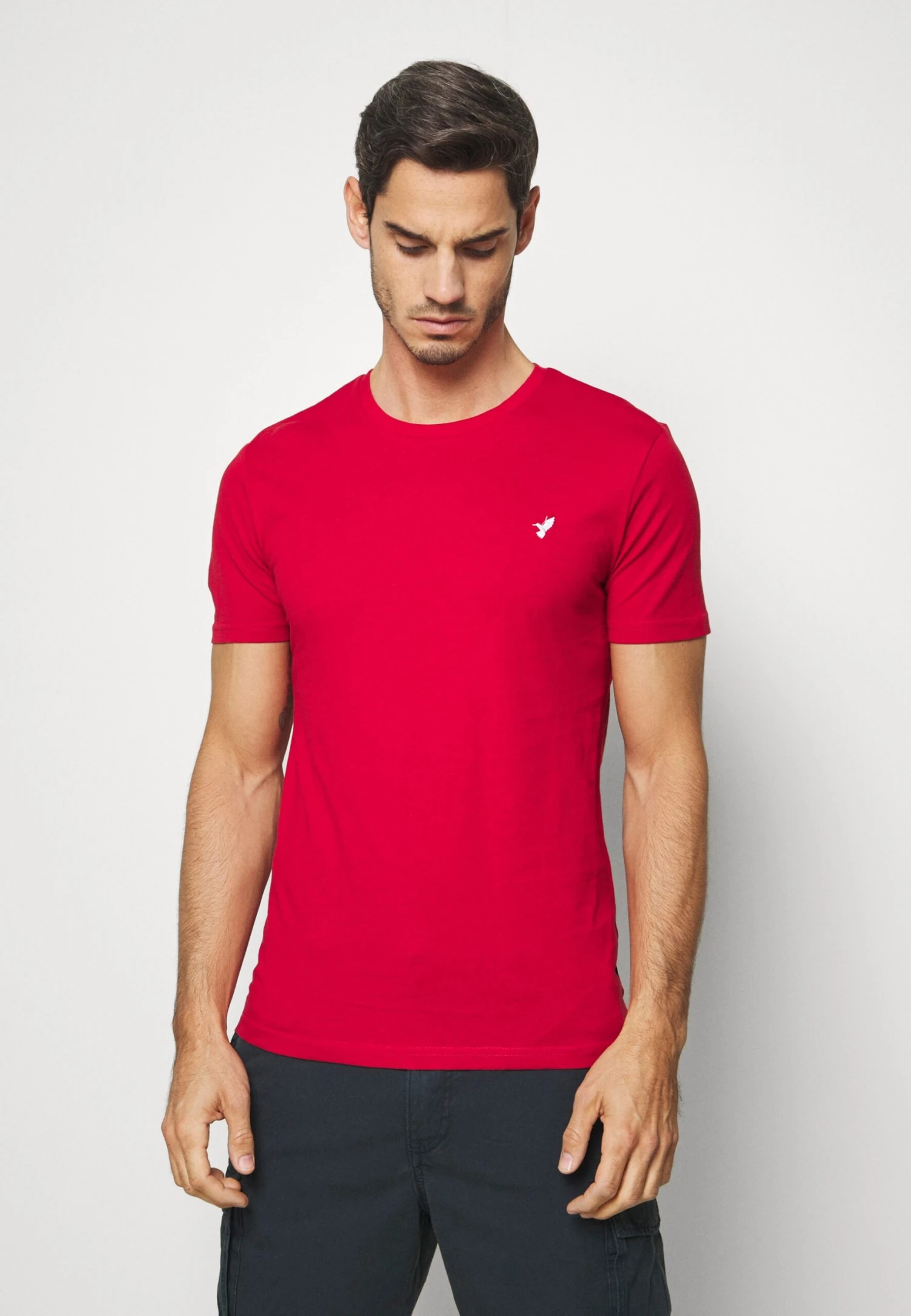 Pier One 3 Pack - Print T-Shirt - White/Dark Blue/Red 6 Pier One 3 Pack - Print T-Shirt - White/Dark Blue/Red - Image 6