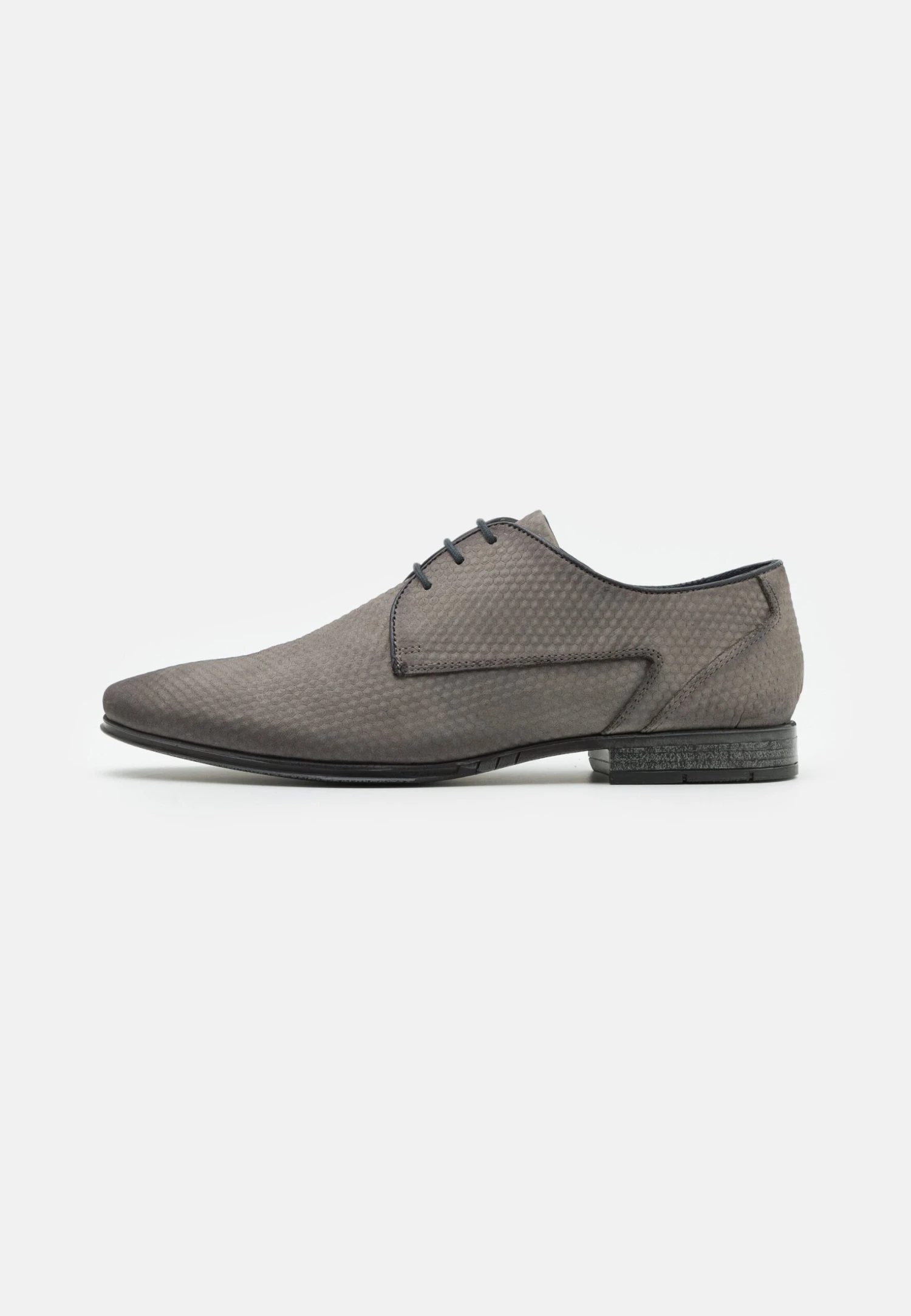 Pier One Leather - Lace-Ups - Dark Grey 1 Pier One Leather - Lace-Ups - Dark Grey