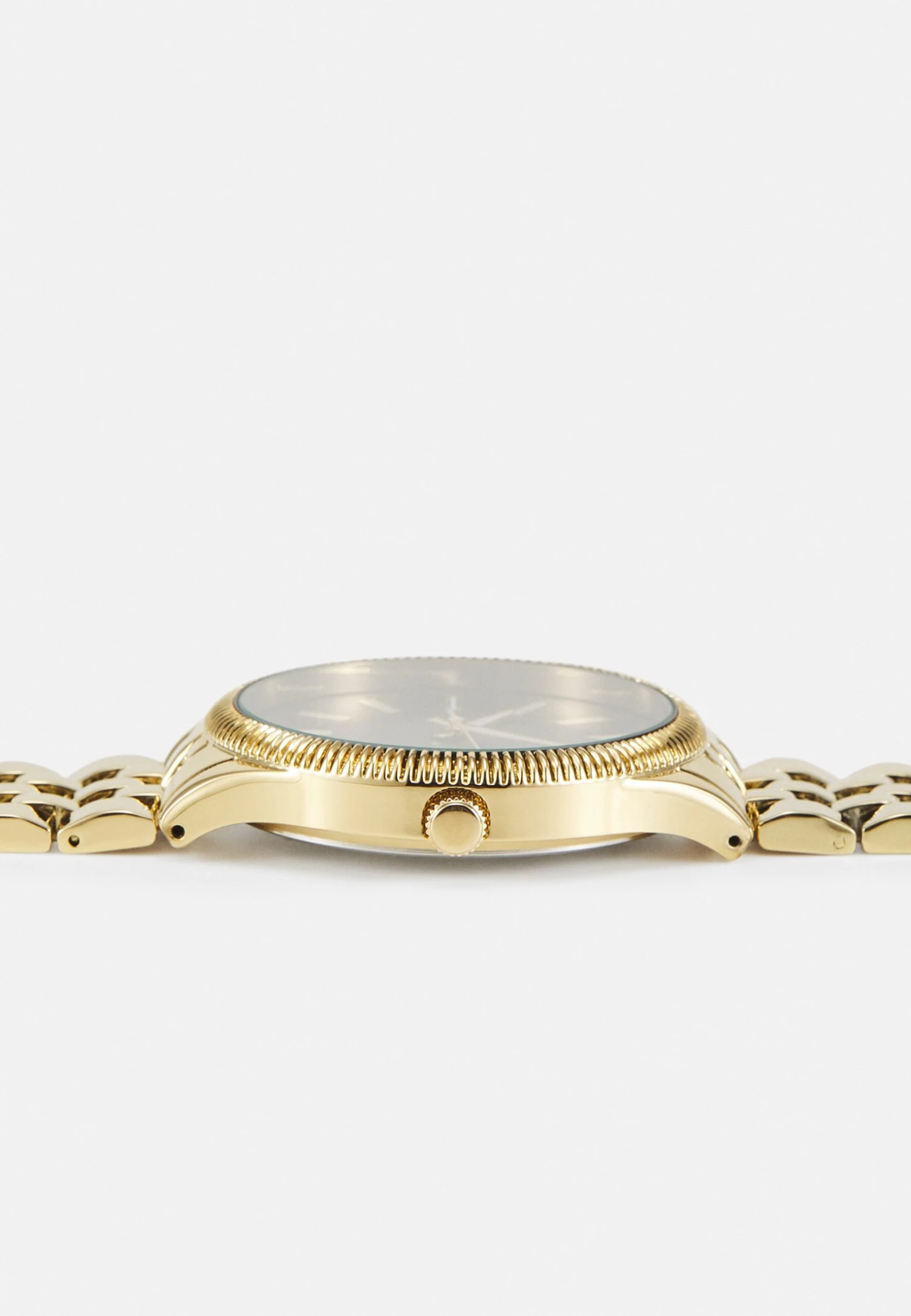 Pier One Unisex - Watch - Gold-Coloured/Black 3 Pier One Unisex - Watch - Gold-Coloured/Black - Image 3