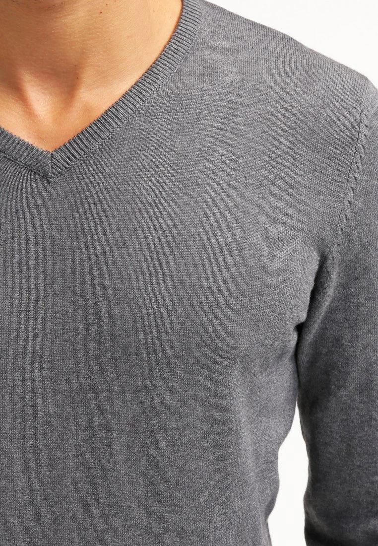 Pier One Jumper - Dark Grey Melange 4 Pier One Jumper - Dark Grey Melange - Image 4