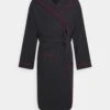 Pier One Dressing Gown - Black/Red