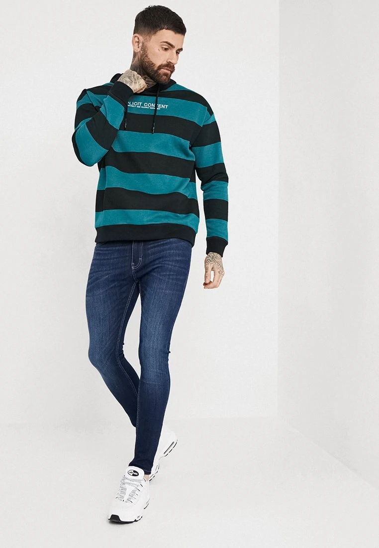 Pier One Jeans Skinny Fit - Dark-Blue Denim 2 Pier One Jeans Skinny Fit - Dark-Blue Denim - Image 2