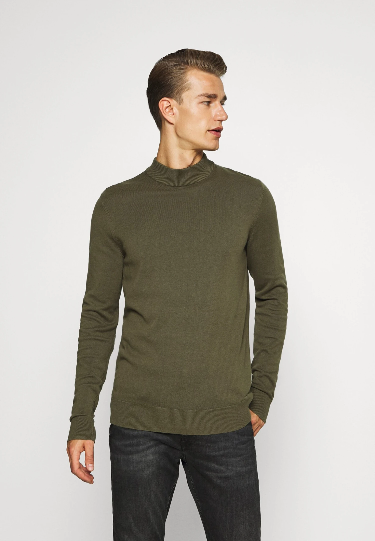 Pier One Jumper - Oliv 1 Pier One Jumper - Oliv