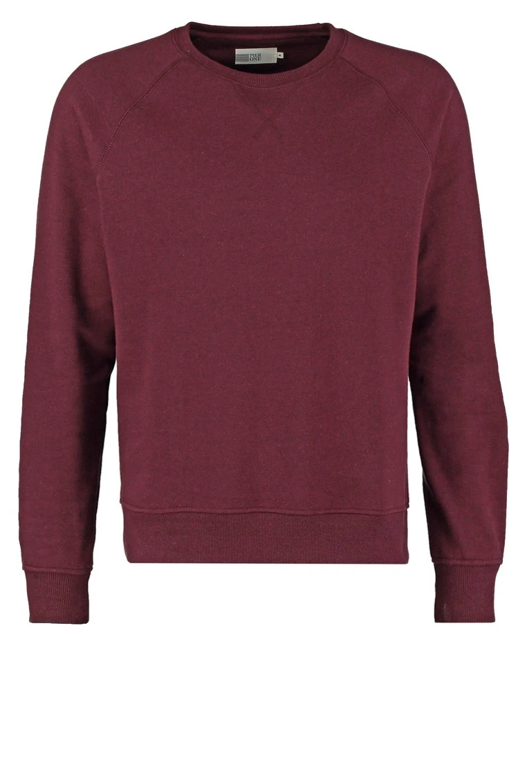 Pier One Sweatshirt - Bordeaux Melange 6 Pier One Sweatshirt - Bordeaux Melange - Image 6